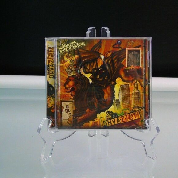 Fourth Dimension Invazion 2008 Music CD New Gift - Picture 1 of 6